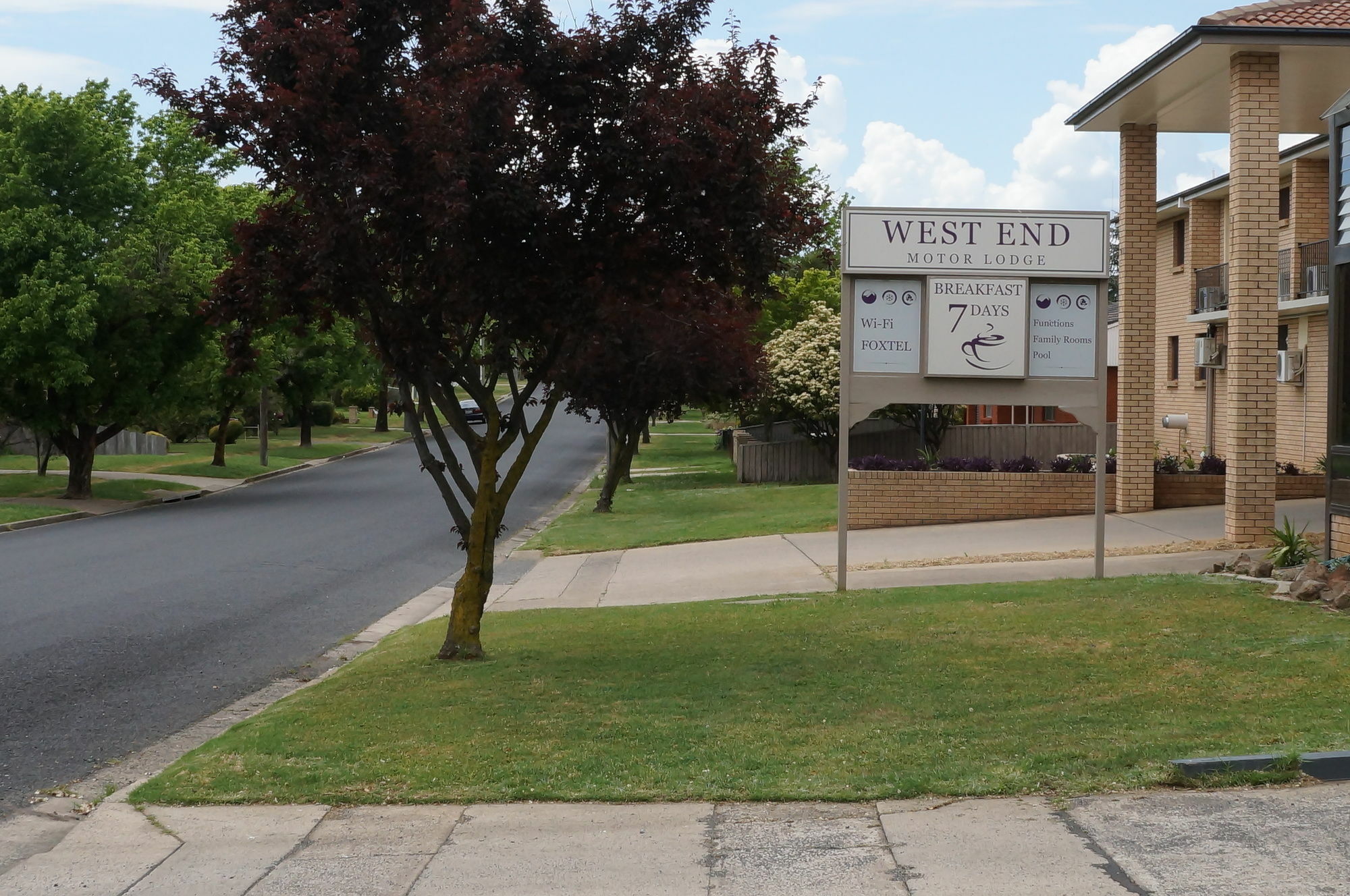 West End Motor Lodge オレンジ エクステリア 写真